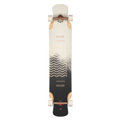 Globe Geminon XL Longboard Komplettboard Spray Wave Black...