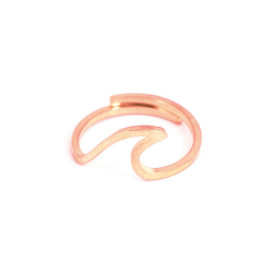 Vintageliebe Ring Welle Rosé