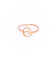Vintageliebe Ring Welle/Kreis Rosé