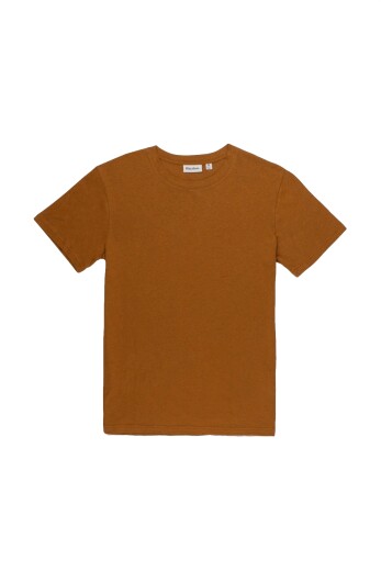 Rhythm. Almond Shirt Premium Linen Brown XL