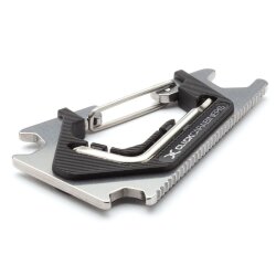 ClickCarabiner Skate Tool Black/Chrome