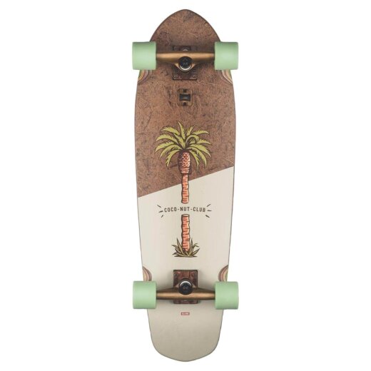 Globe BIG BLAZER Longboard Komplettboard Coconut Palm