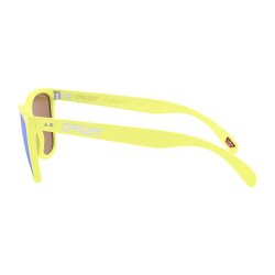 Oakley Frogskins Sonnenbrille Matte Neon Yellow Prizm Sapphire