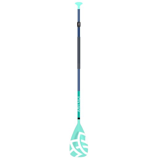 ARIINUI SUP Paddel Alu 170-210 3-tlg Navy Türkis