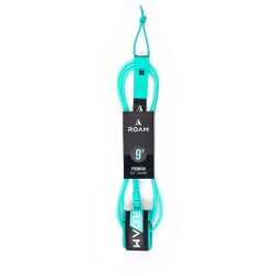ROAM Surfboard Leash Premium 9.0 Grün