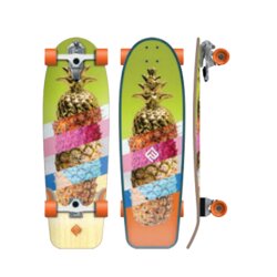 Flying Wheels Surfskate 32 Pineapple Skateboard