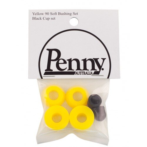 Penny Bushings Soft 83A Barrel / Cone Set inkl. Pivot Yellow