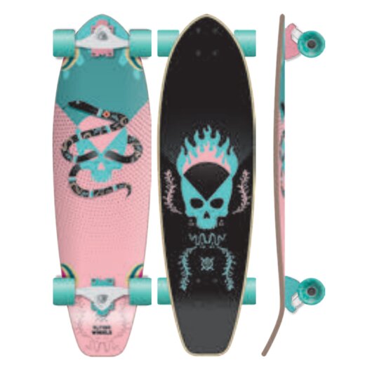 Flying Wheels Carving Skateboard 32 Snakull