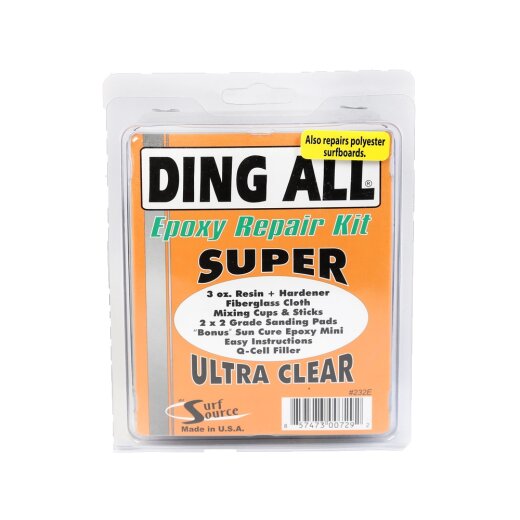 Ding All Epoxy Repair Kit Super Ultra Clear