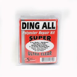 Ding All Polyester Repair Kit Super Ultra Clear