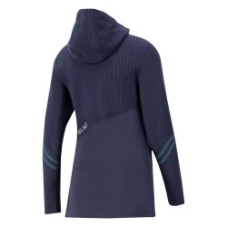 Prolimit Women Neoprene Hoodie Flare Navy Turquoise