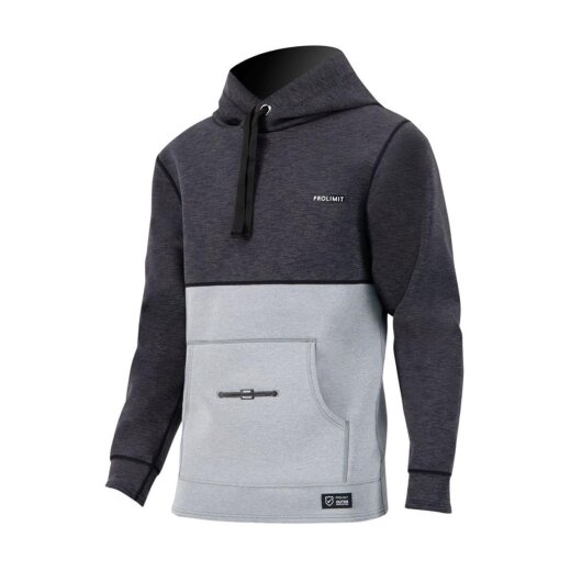 Prolimit Neoprene Hoodie Mercury Black Grey