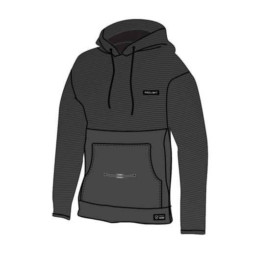 Prolimit Neoprene Hoodie Predator Black Grey L