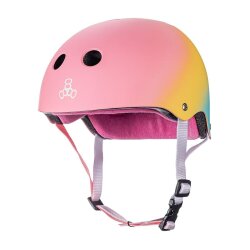 Triple 8 Certified Sweatsaver  verstellbarer Skatehelm...