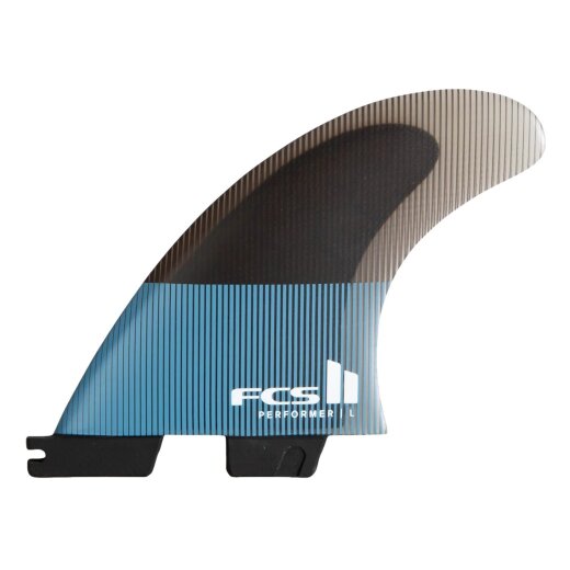 FCS 2 Performer PC Teal Tri Fins (L)