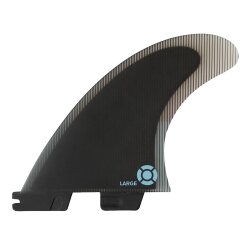FCS 2 Performer PC Teal Tri Fins (L)