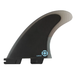 FCS 2 Performer PC Teal Tri Fins (L)