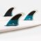 FCS 2 Performer PC Teal Tri Fins (L)