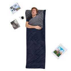 Voited Fleece Pillow Blanket Camp Vibes