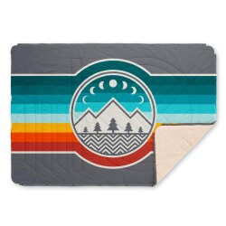 Voited Mini Traveller Cloud Touch Pillow Blanket Camp Vibes