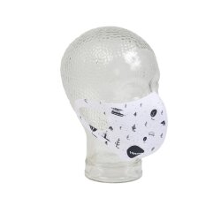 HW-Shapes Festival Mund- & Nasenschutz Gesichtsmaske,...