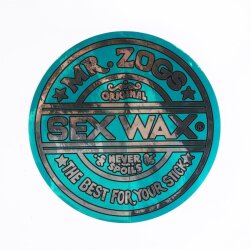 SEX WAX Sticker 9,5" verschiedene Farben Grün -Metalic