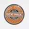 SEX WAX Sticker 9,5" verschiedene Farben Grün -Metalic