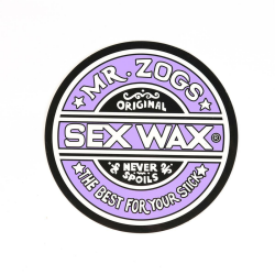 SEX WAX Sticker 7" verschiedene Farben Lila