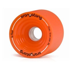 Orangatang IN HEAT (4er Set) 75mm/80a Orange