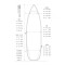 ROAM Boardbag Surfboard Daylight Short PLUS 6.4