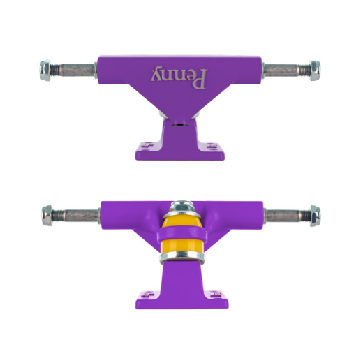 Penny Skateboard 4&quot;  NICKEL Trucks Achsen (2er Set) Purple