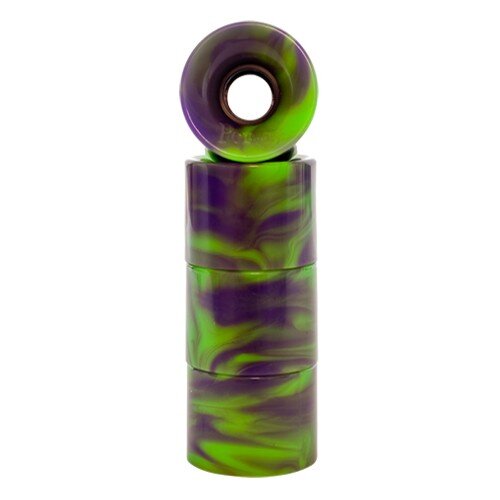 Penny GREEN PURPLE SWIRL Wheels (4er Set) 59mm/79a