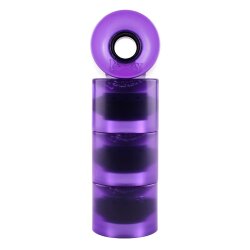 Penny PURPLE TRANSPARENT Wheels (4er Set) 59mm/79a