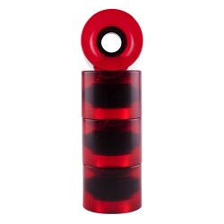 Penny RED TRANSPARENT Wheels (4er Set) 59mm/79a