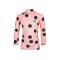Mystic STAR Rash Vest UV-Shirt Kinder Langarm Pink Punkte