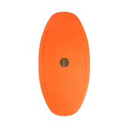 HW-Shapes Freestyle Skimboard V2 95 Epoxyart Solid Orange