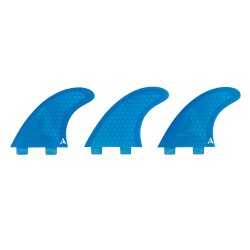 ROAM Thruster Fin Set Allround Small two tab Blau