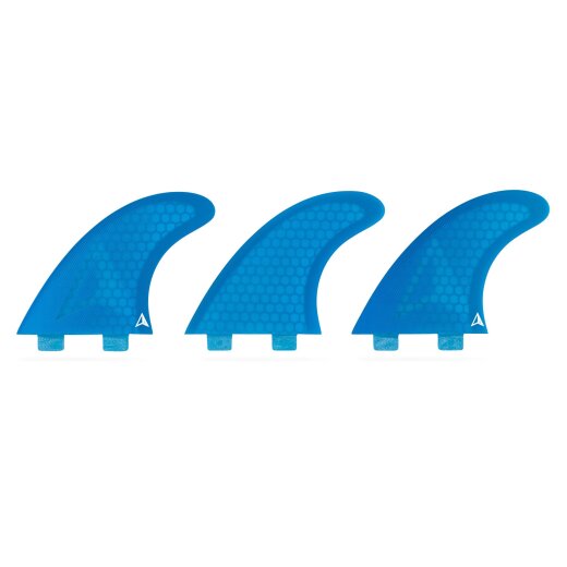 ROAM Thruster Fin Set Allround Large two tab Blau