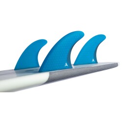 ROAM Thruster Fin Set Performer Small two tab Blau