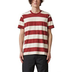 Globe Dion Agius Striped Tee Ox Blood