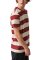 Globe Dion Agius Striped Tee Ox Blood S