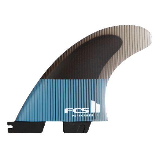 FCS 2 Performer PC Teal Tri Fins (S)