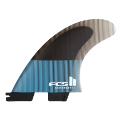 FCS 2 Performer PC Teal Tri Fins (S)