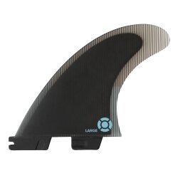 FCS 2 Performer PC Teal Tri Fins (S)