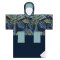 MDNS Change Robe Surf Poncho Unisize Blue Leaf Duo