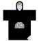 MDNS Change Robe Surf Poncho Unisize Black Mosaic