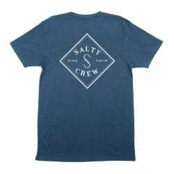 Salty Crew Tippet Premium S/S Shirt Harbor Htr