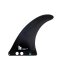 FCS II Connect 9.0" GF Longboard Finne Tool-less Black