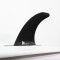 FCS II Connect 9.0" GF Longboard Finne Tool-less Black