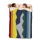 Voited Cloud Touch Pillow Blanket Camp Vibes Jamaica Cinnabar